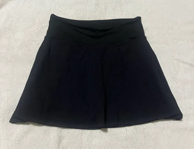 Short saia Fina fit tamanho P