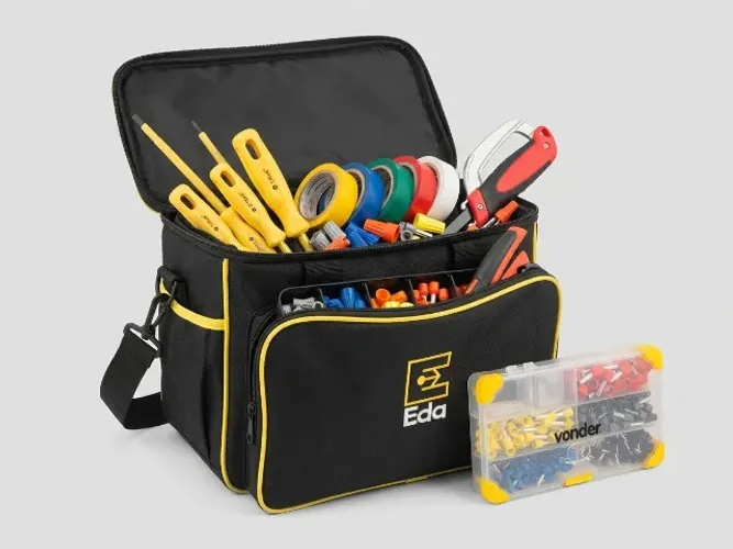 Kit Bolsa de Ferramentas EDA Recheada + Acessórios e Maletas (Kit Completo)