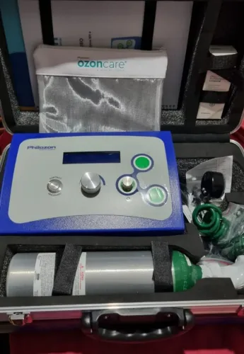 Equipamento de Ozonioterapia- Philizon Med Plu Mx com maleta de transporte