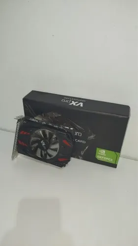 Placa de Vídeo VX Pro NVIDIA GeForce Completa na Caixa