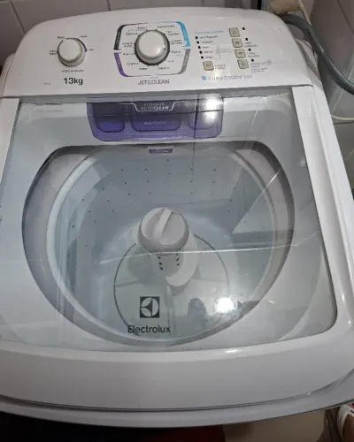 Máquina de Lavar Electrolux 13kg Branca Turbo Economia com Jet&Clean