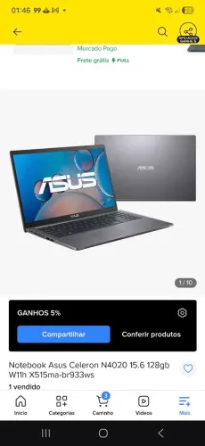 Notebook Asus