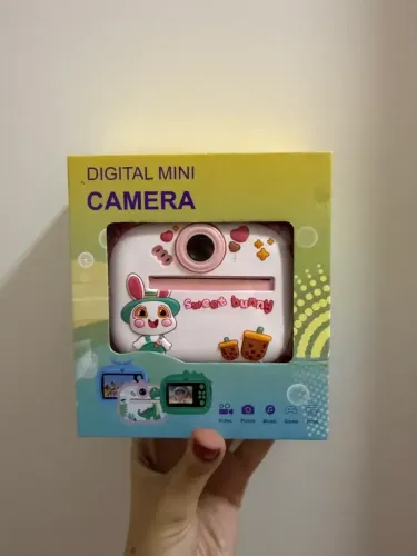 Câmera Infantil Instantânea possui Jogos + filmes
