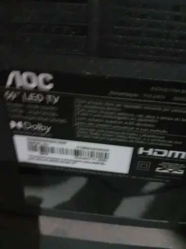 Televisão 50 polegadas aoc modelo 50U6125/78G