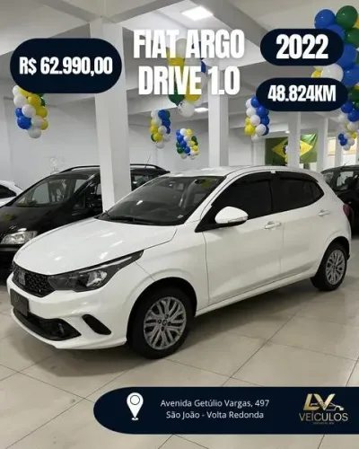 Fiat Argo 1.0 6V Flex. 2022