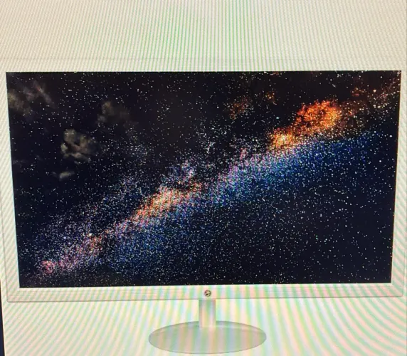 Monitor 27 polegadas na caixa