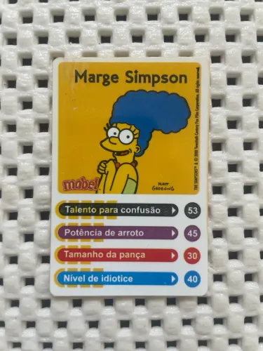Carta Marge Simpson - Mabel Coleção Os Simpsons