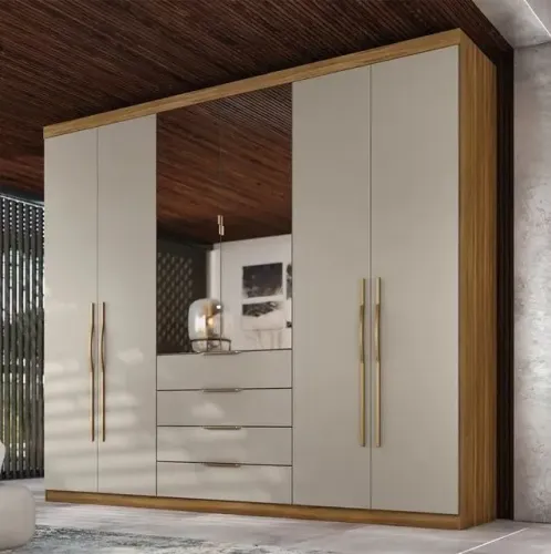 Guarda Roupa Casal  6 Portas 4 Gavetas UNIAO MOVEIS ( FAZEMOS ENTREGAS )