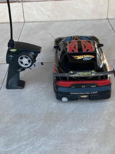 Carrinho de Controle Remoto Hot Wheels Tyco Mazda RX-7 Drift Kings