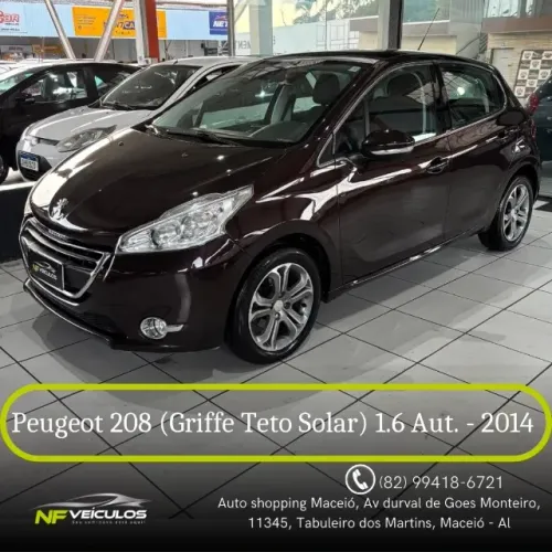 Peugeot 208 Griffe 1.6 Flex 16V 5P Aut. 2014