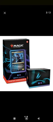 Deck comander Magic: Danger Grave (semi novo)