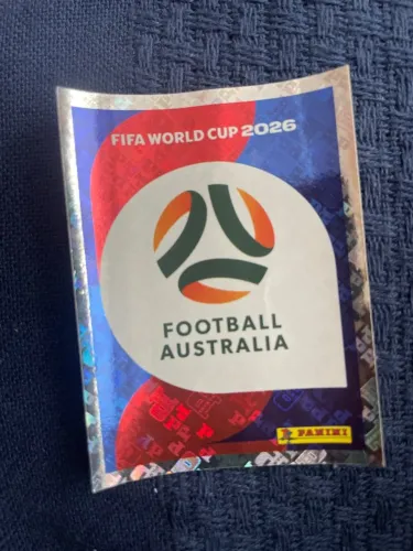 Figurinha brilhante Australia 2026 oficial