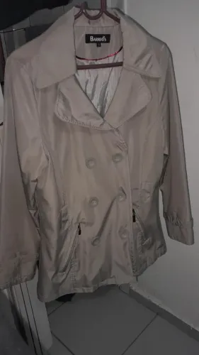 Sobretudo Feminino Cinza - Tamanho G