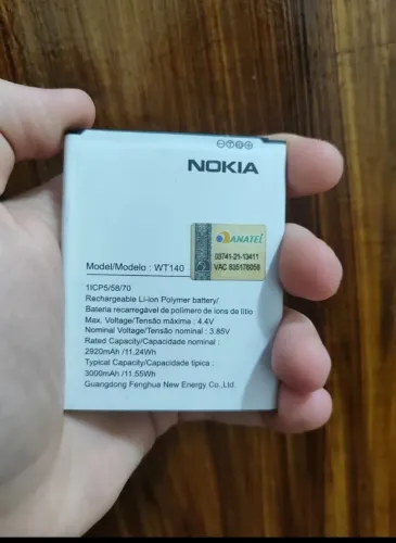 Bateria Nokia zerada nunca usada original