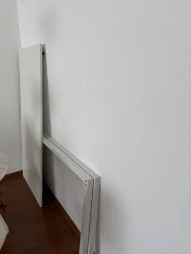 Mesa Tok&Stok Metric 1,60 × 75 cm - tampo + base - ótimo estado