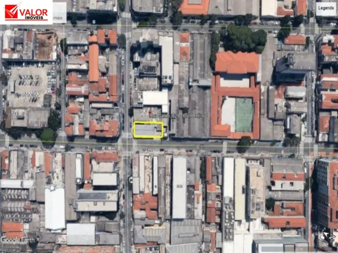 TERRENO/ESQUINA; NO BOM RETIRO P/ FINS COMLS
