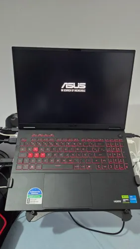 Notebook Gamer ASUS TUF T16 RTX 5060 | i5-14450HX | 24GB RAM | Estado de Novo