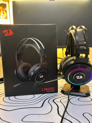Headset Gamer Redragon Lamia 2 preto 