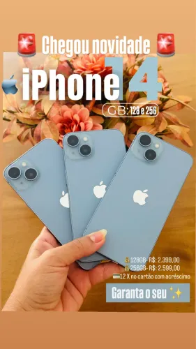 iPhone 14 128GB Impecável 