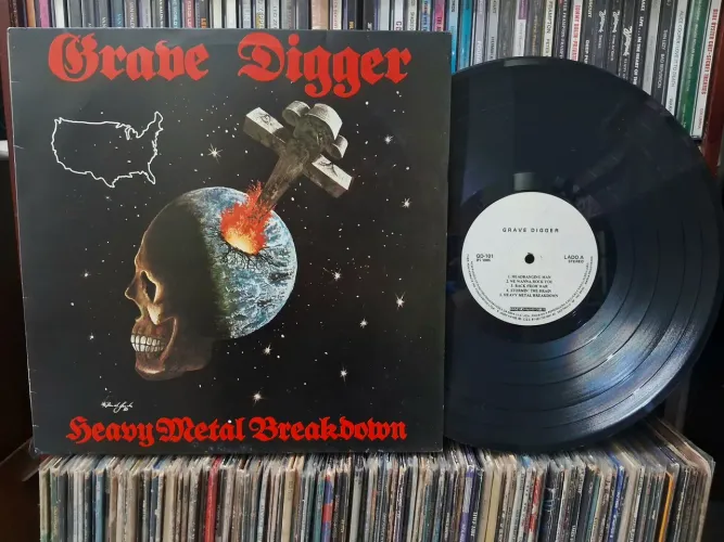 Lp Grave Digger - Heavy Metal BreakDown 