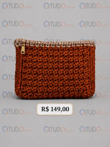 Bolsa Nécessaire artesanal