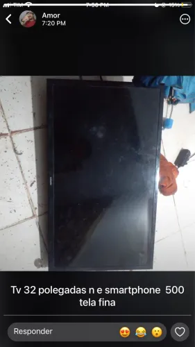 Vendo tv não é smart pra sair logo