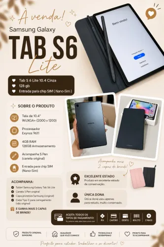 Tab S6 128 GB À VENDA