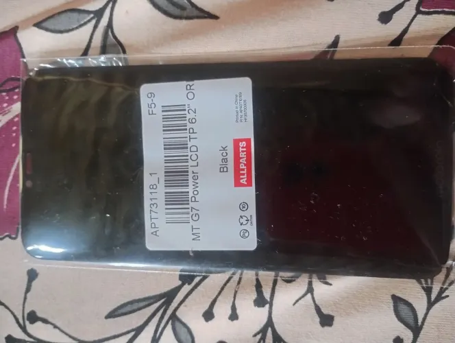 Tela moto G7 Power
