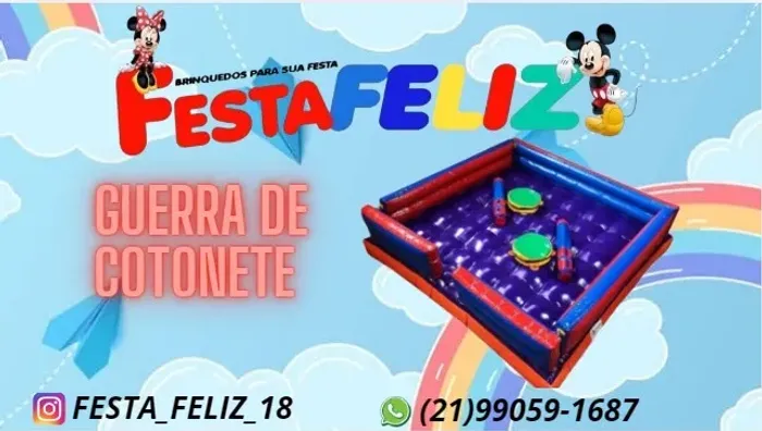 LOCAÇÃO DE GUERRA DE COTONETE