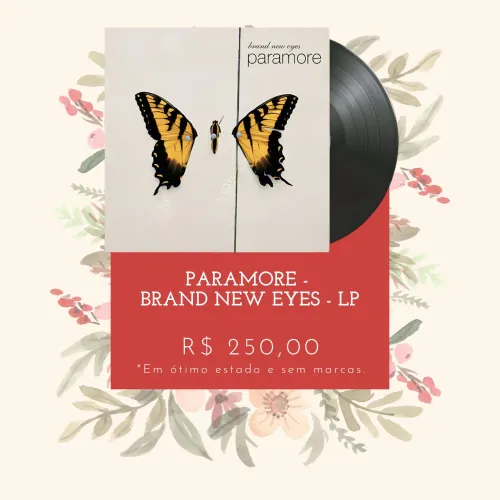 VINIL PARAMORE - BRAND NEW EYES 