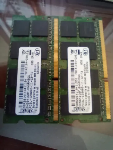 Memórias ram SO-DIMM 16gb