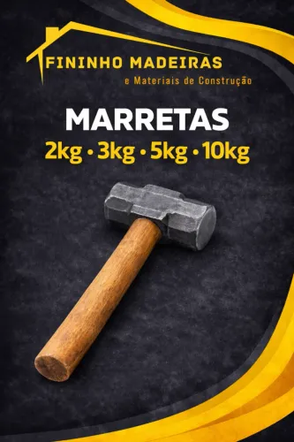 Marretas 2kg, 3kg, 5kg, 10kg