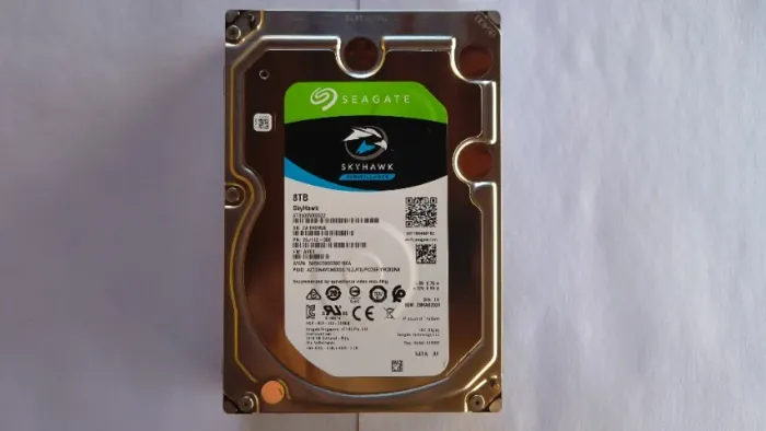 HD 3.5 Seagate SkyHawk 8TB - ST8000VX0022 - Seminovo - 0 Horas de Uso - DVR's / CFTV