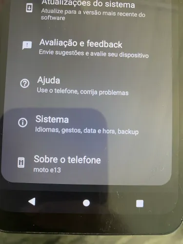 Moto E13 - em perfeito estado 