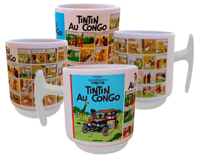 COLECIONÁVEL CANECA TIN TIN 3D RELEVO TÁTIL SECRET MUG EXCLUSIVA PRESENTE EDIÇÃO LIMITADA