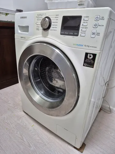 VENDO MÁQUINA DE LAVAR SAMSUNG ECOBUBBLE 10,1 KG - PARA CONSERTO OU RETIRADA DE PEÇAS