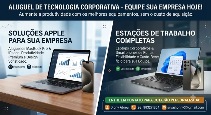 ? Sua empresa precisa de tecnologia de ponta sem comprometer o caixa?