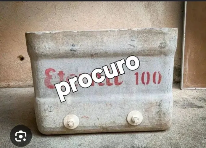 Caixa de amianto