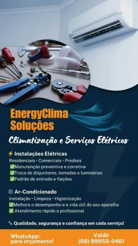 Eletricista de alta e baixa tensão e Refrigerista de ar-condicionado