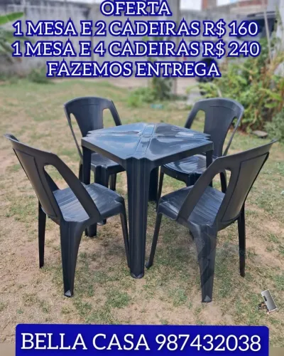 MESA PRETA KSMD FNFKF. ENTREGO HOJE