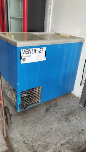 Freezer semi novo com garantia