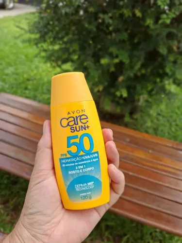 Protetor solar da Avon