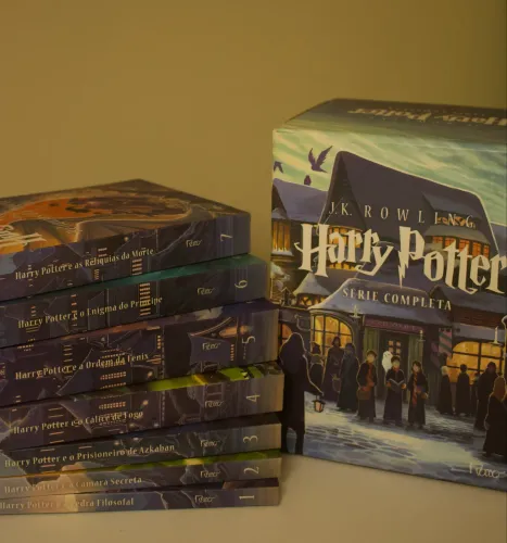 Box Harry Potter Scholastic - Edição completa em português 