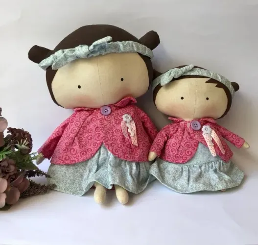 Sweetheart dolls mãe e filha Tilda
