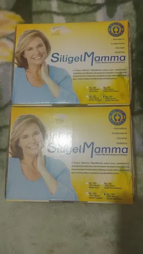 Prótese mamária externa de silicone 
