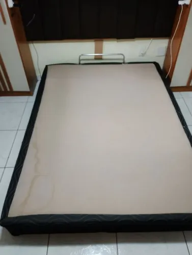 Cama box casal baù