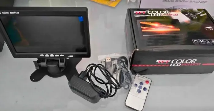 Mini monitor 7 Polegadas com Hdmi