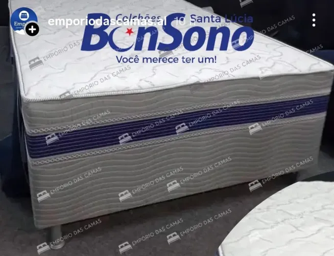 Cama molas ensacadas Bonsono casal 849,99 solteiro 639,99