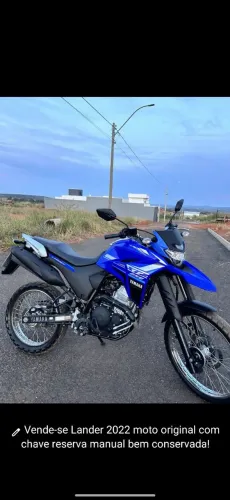 Vendo Lander XTZ 250cc ano 2022 w