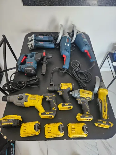 Ferramentas bosch e stanley